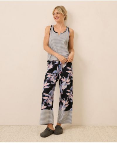 Женский топ для сна из органического хлопка Pact Staycation Sleep Tank