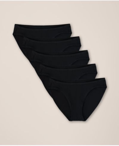 Комплект из 5 пар трусиков-бикини Pact Everyday Classic Fit