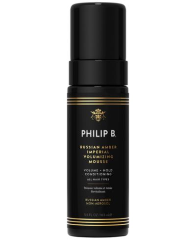 Мусс для объема волос Philip B. Russian Amber Imperial Volumizing Mousse, 5.5 oz.