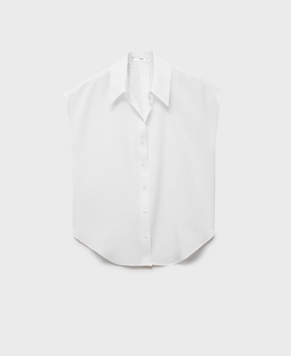 Женская рубашка Mango Lyocell Sleeveless