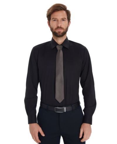 Alfani Мужская однотонная рубашка Slim-Fit