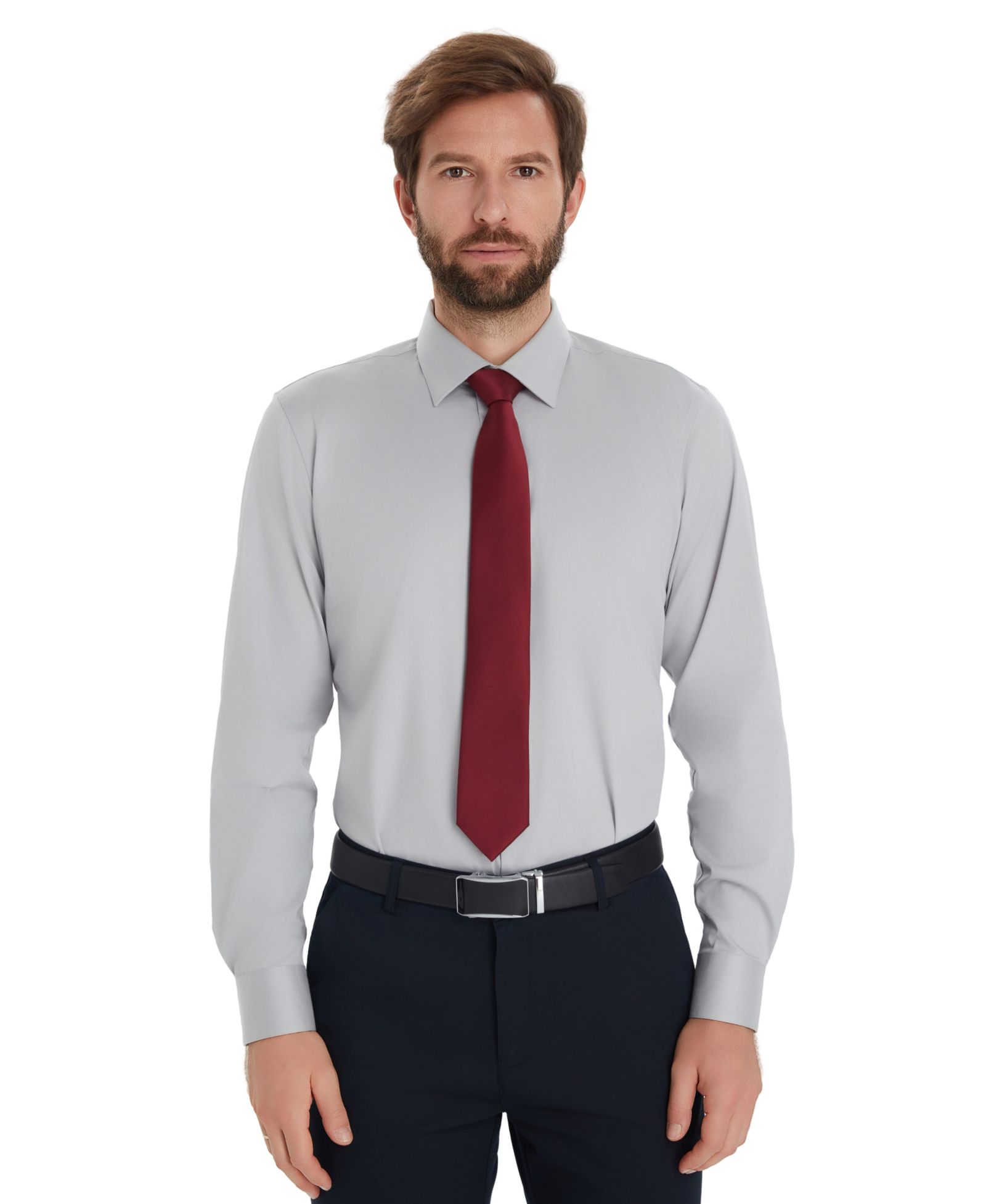 Alfani Men's Solid Slim-Fit Dress Shirt, Macy's Exclusive