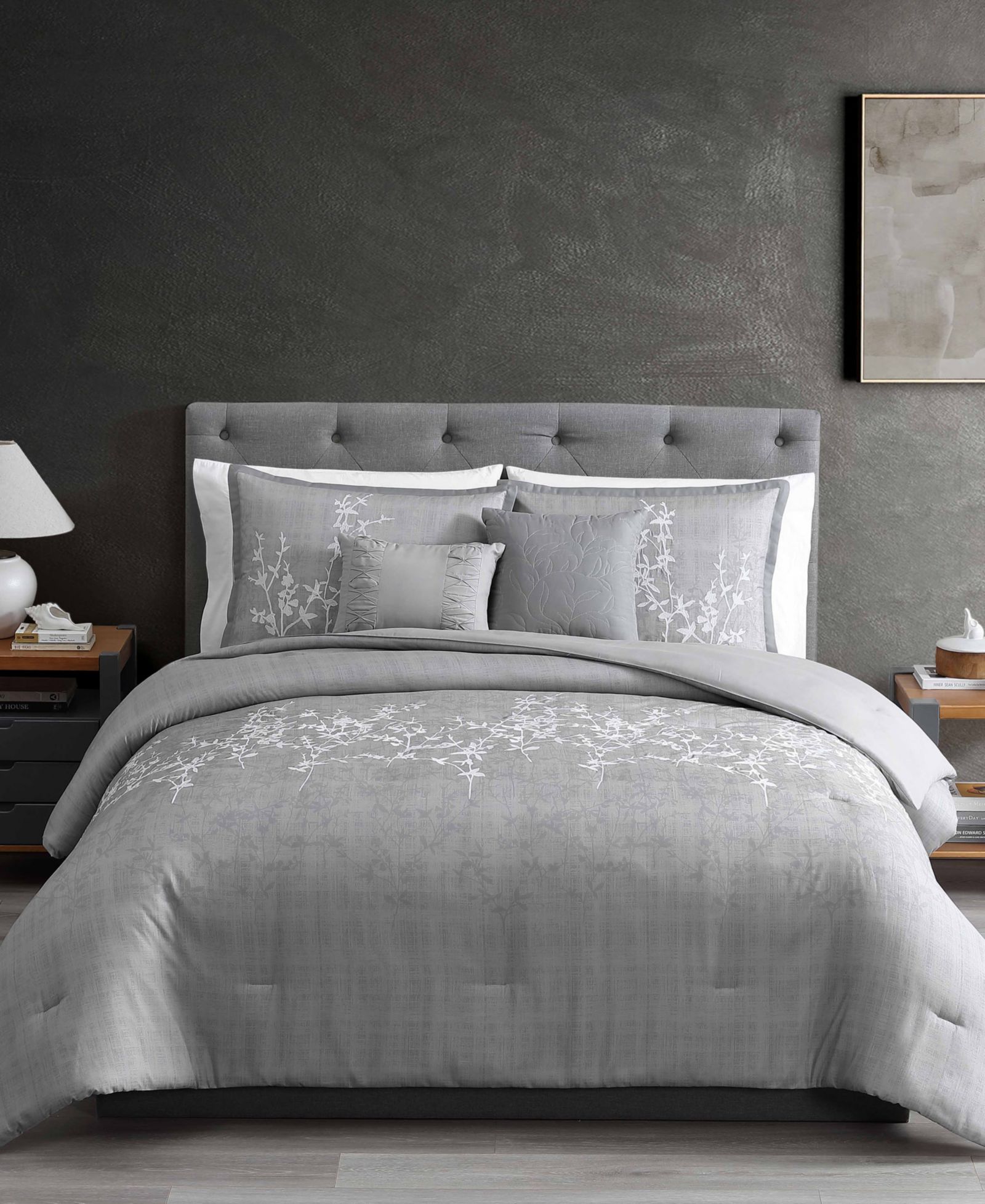 Macy's Henly Embroidered 5-Pc. Comforter Sets