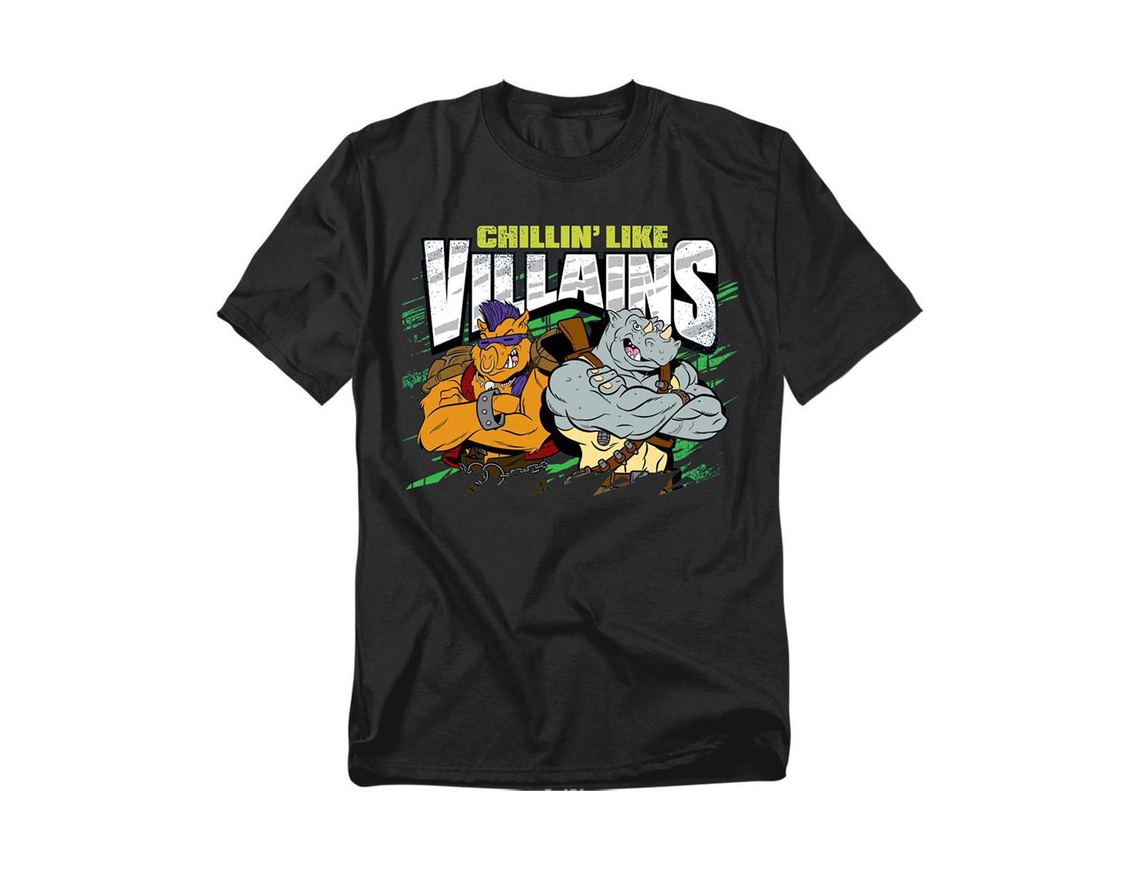 Teenage Mutant Ninja Turtles Big & Tall TMNT Chillin Like Villains T-Shirt
