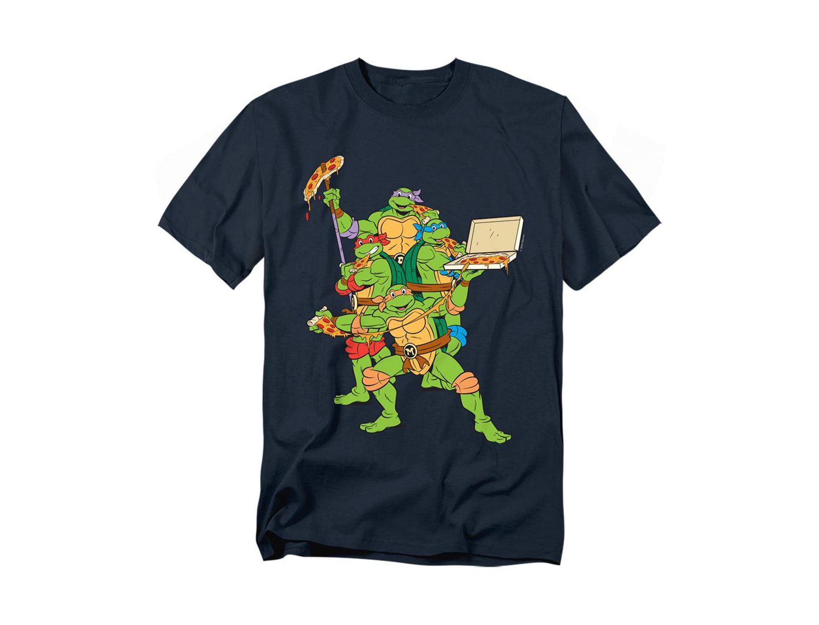 Teenage Mutant Ninja Turtles Men's TMNT Pizza Party T-Shirt