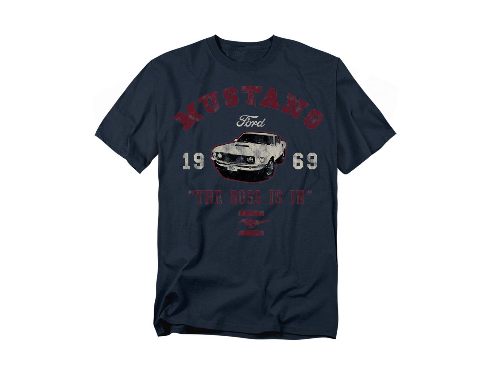 Mustang Big & Tall Ford The Boss Is In T-Shirt