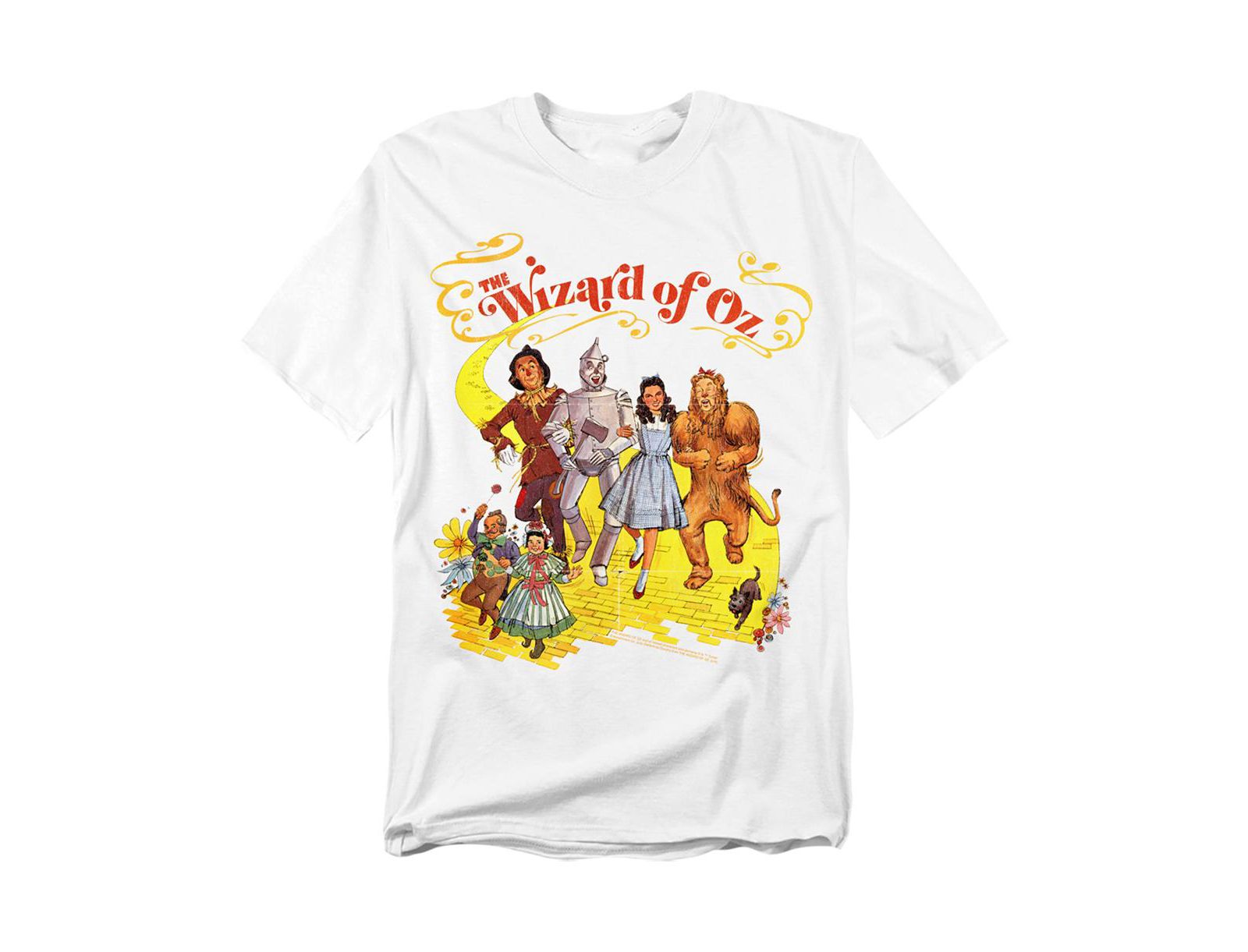 Wizard Of Oz Men's The Classic Brick Road T-Shirt