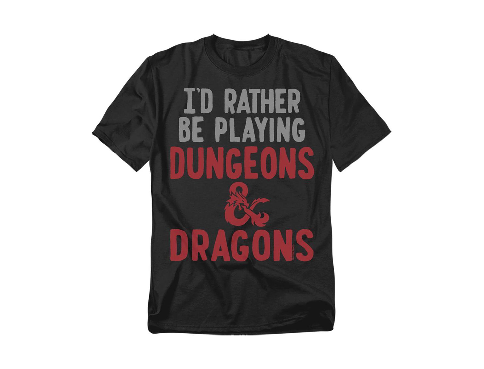 Мужская футболка D&D Dungeons And Dragons Rather Be Playing DD
