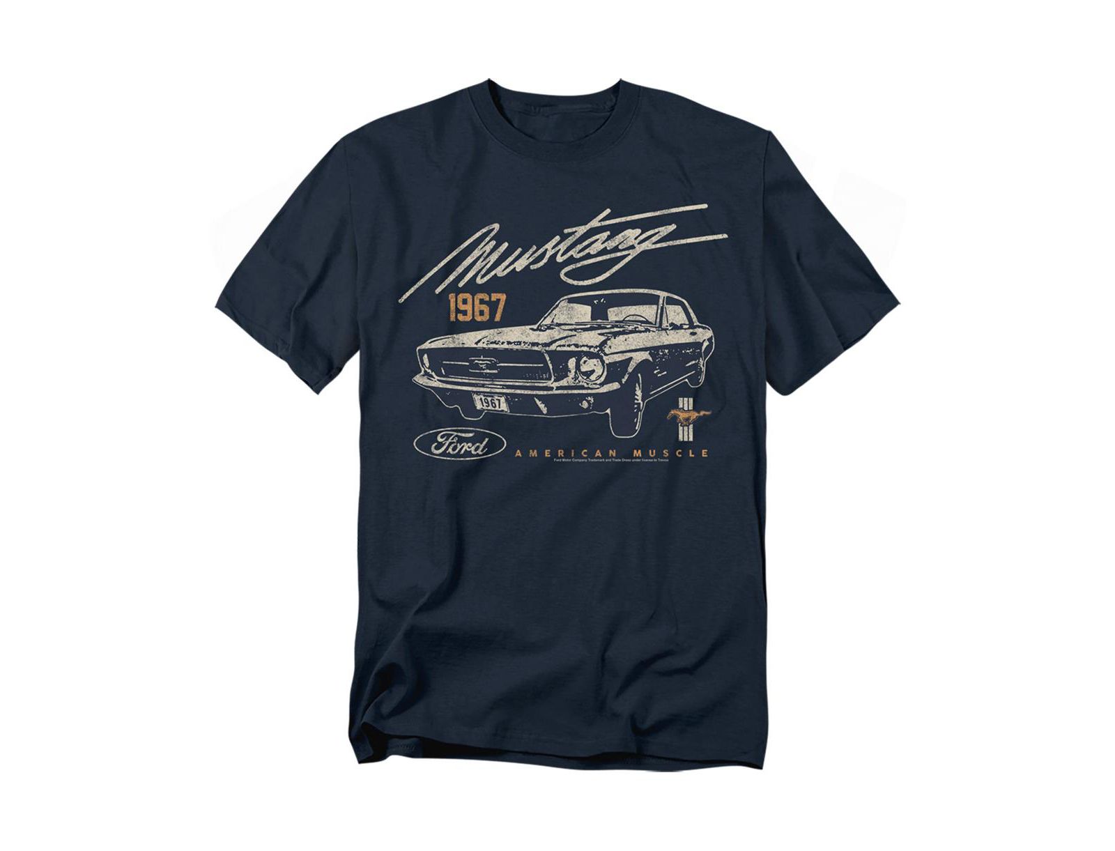 Mustang Men's Ford American Muscle Dark T-Shirt