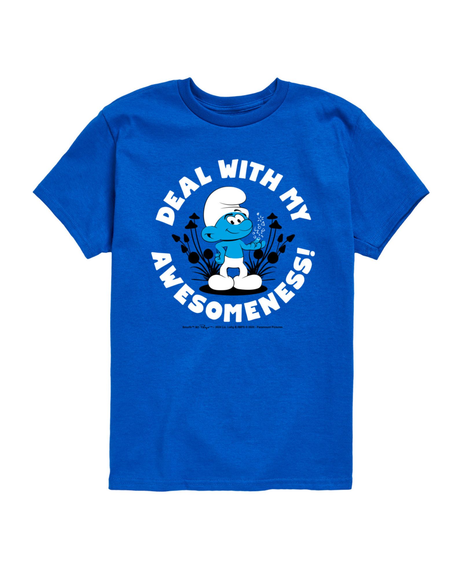 Smurfs Big Boys Awesomeness Graphic T-Shirt