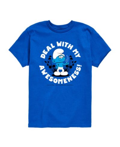 Smurfs Big Boys Awesomeness Graphic T-Shirt