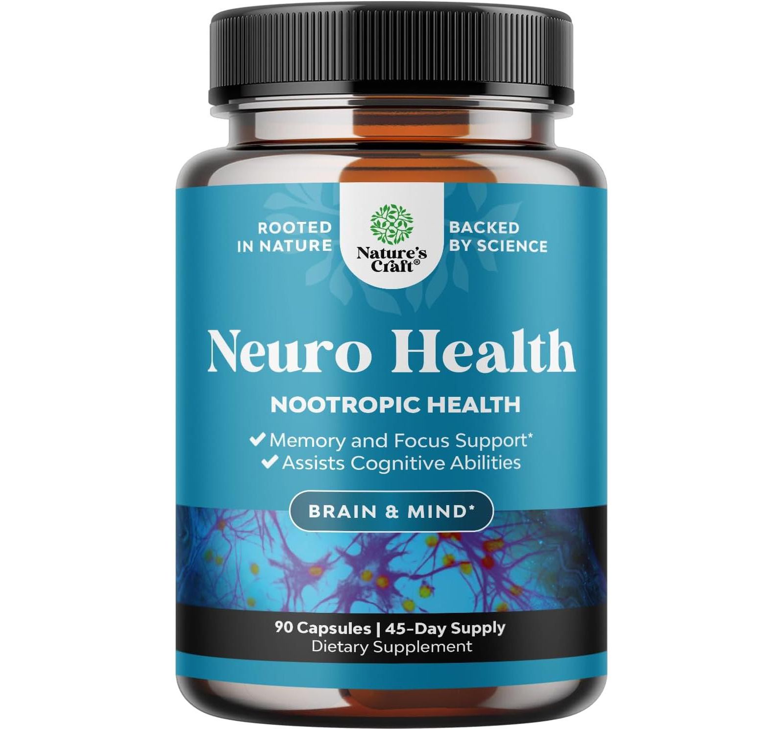 Пищевая добавка Nature's Craft Neuro Health для мозга и концентрации, 90 шт.