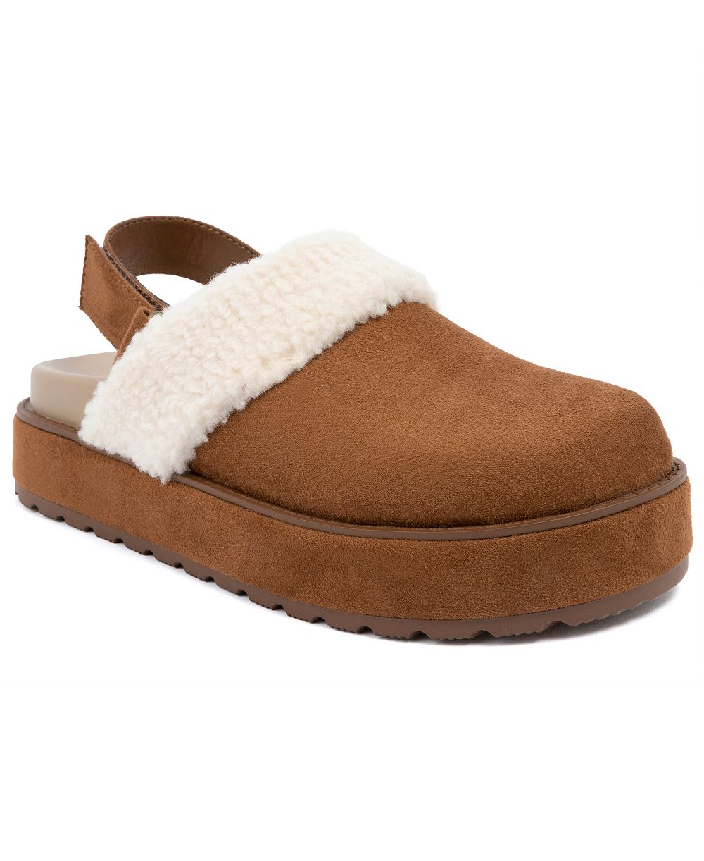 Sugar Женские сабо Cabin Fur Slingback