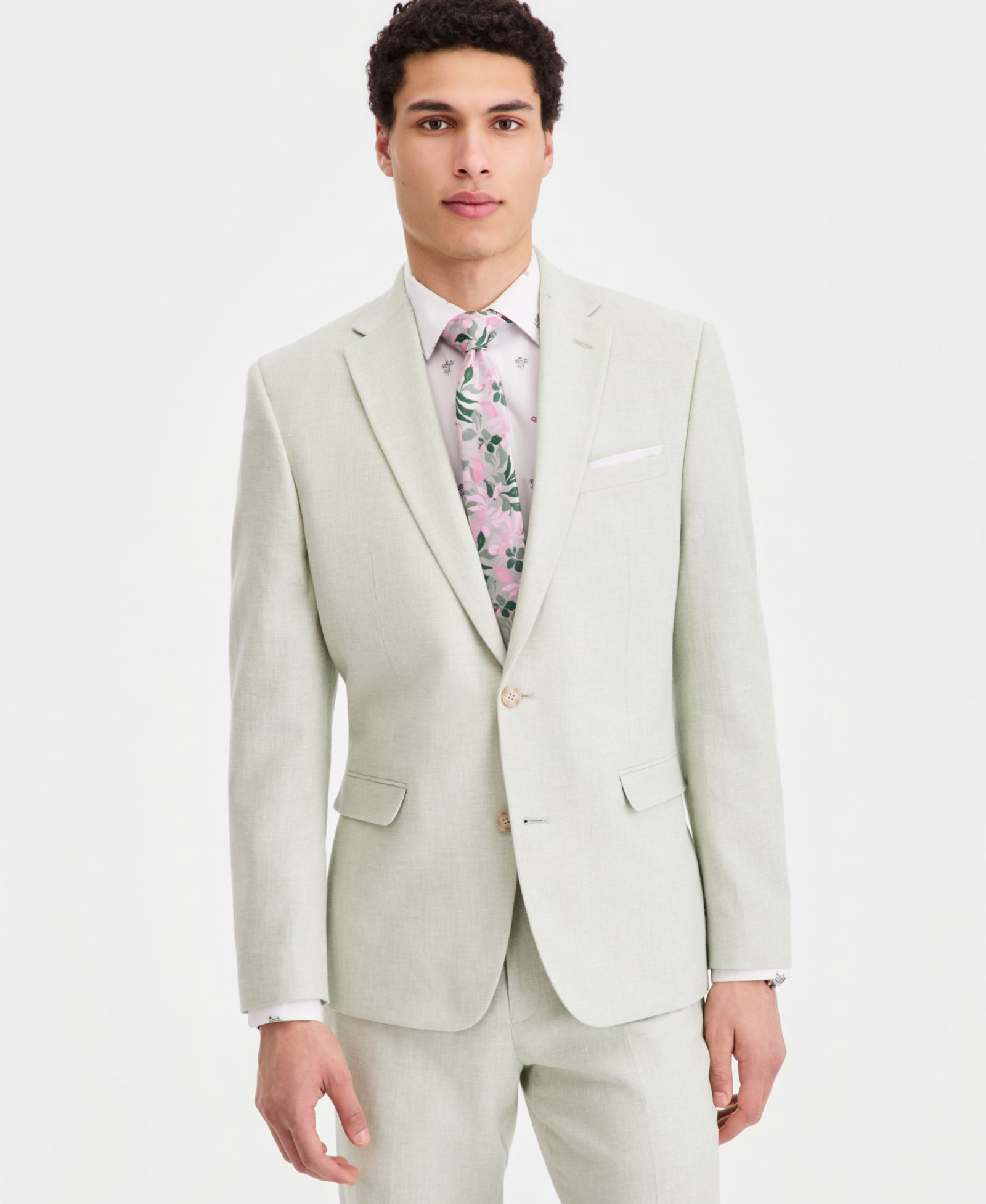Bar III Men's Slim-Fit Linen-Blend Suit Separates Jacket, Macy's Exclusive