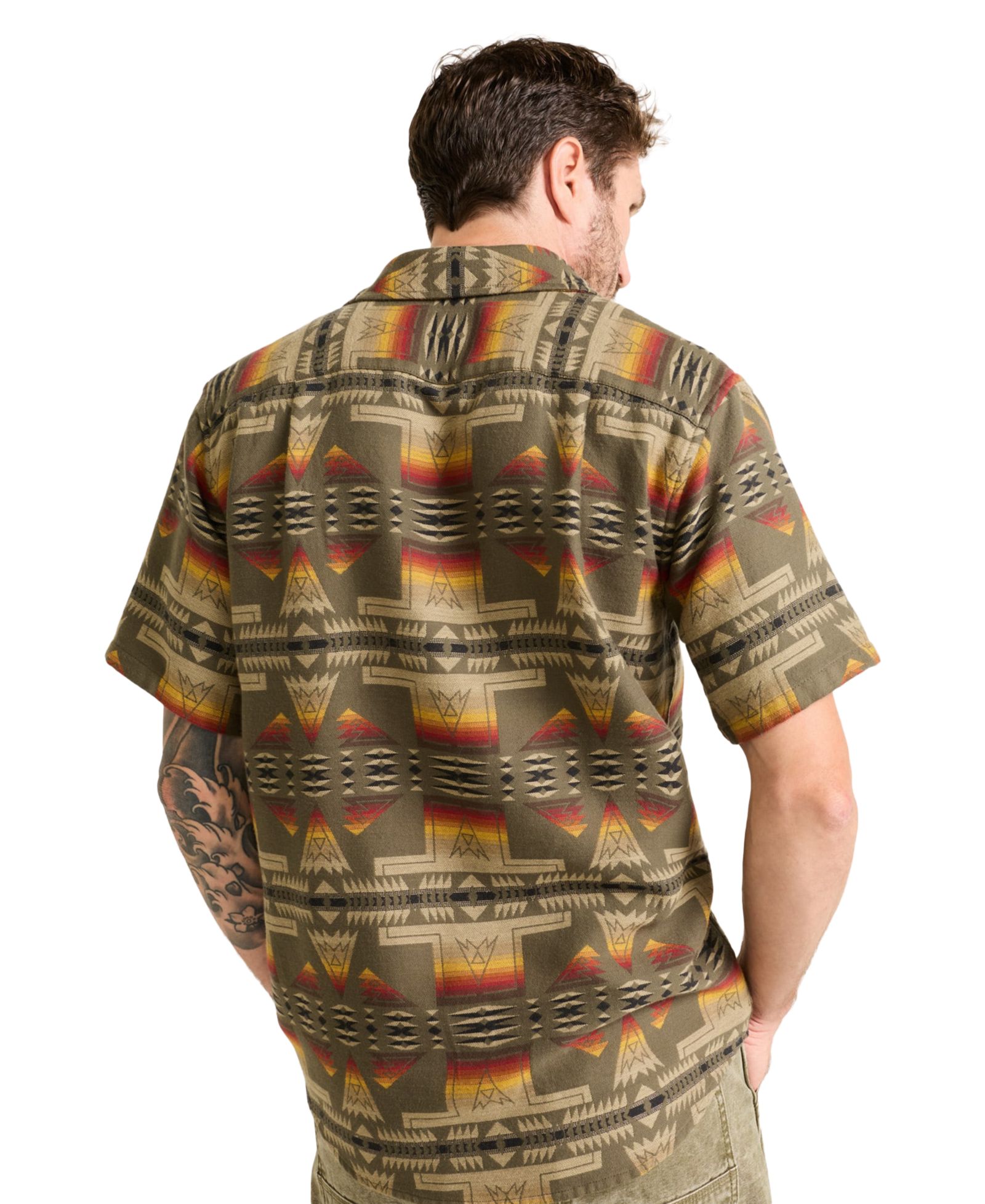 Pendleton Мужская рубашка с коротким рукавом