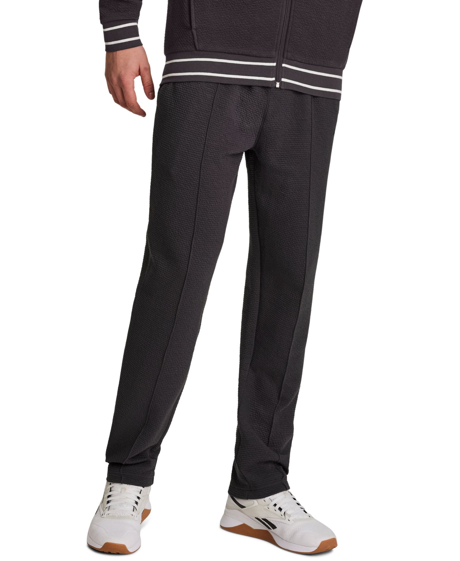 Reebok Men's Regular-Fit Pintuck Track Pants