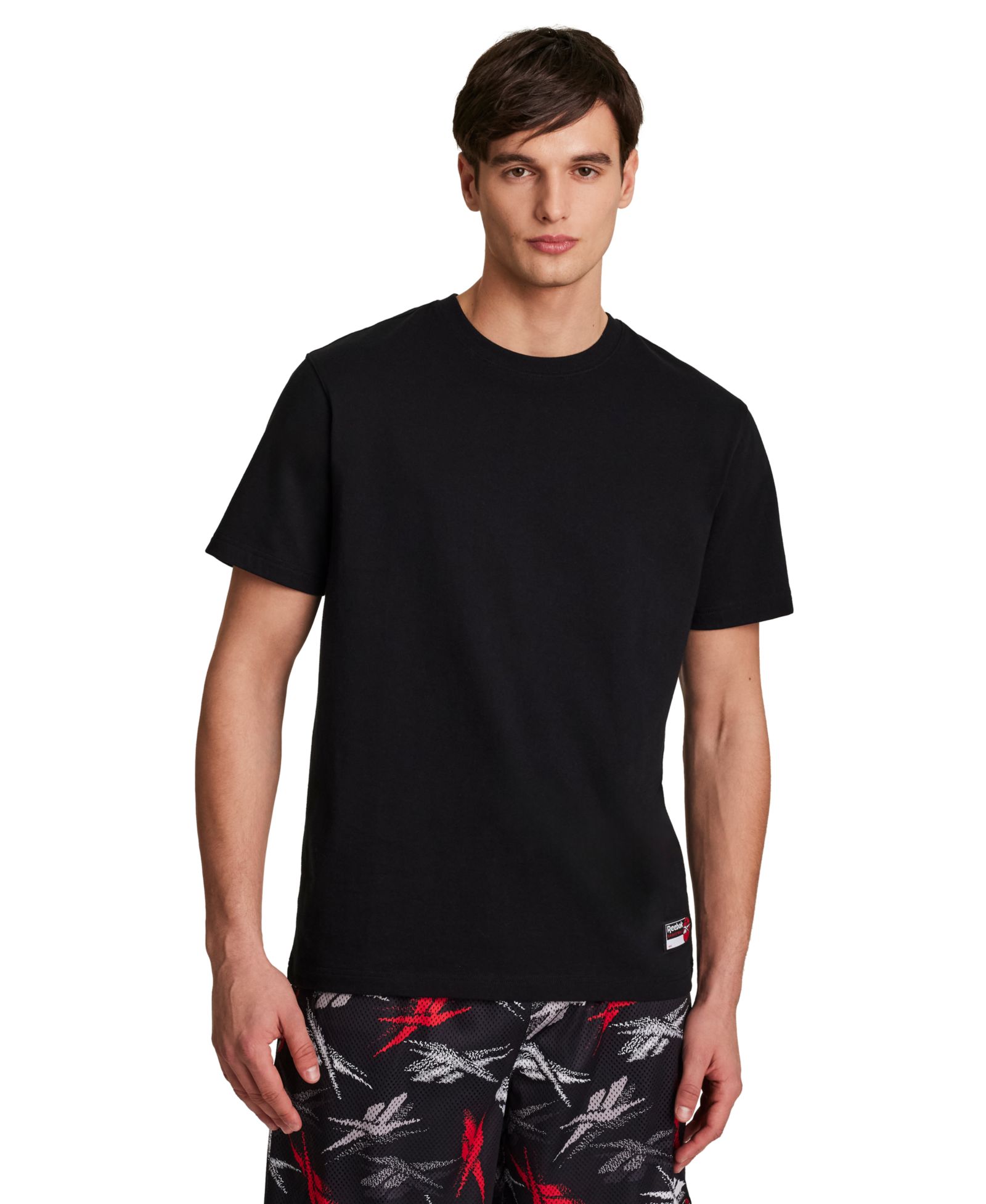 Reebok Men's Basketball Jock Tag Crewneck T-Shirt