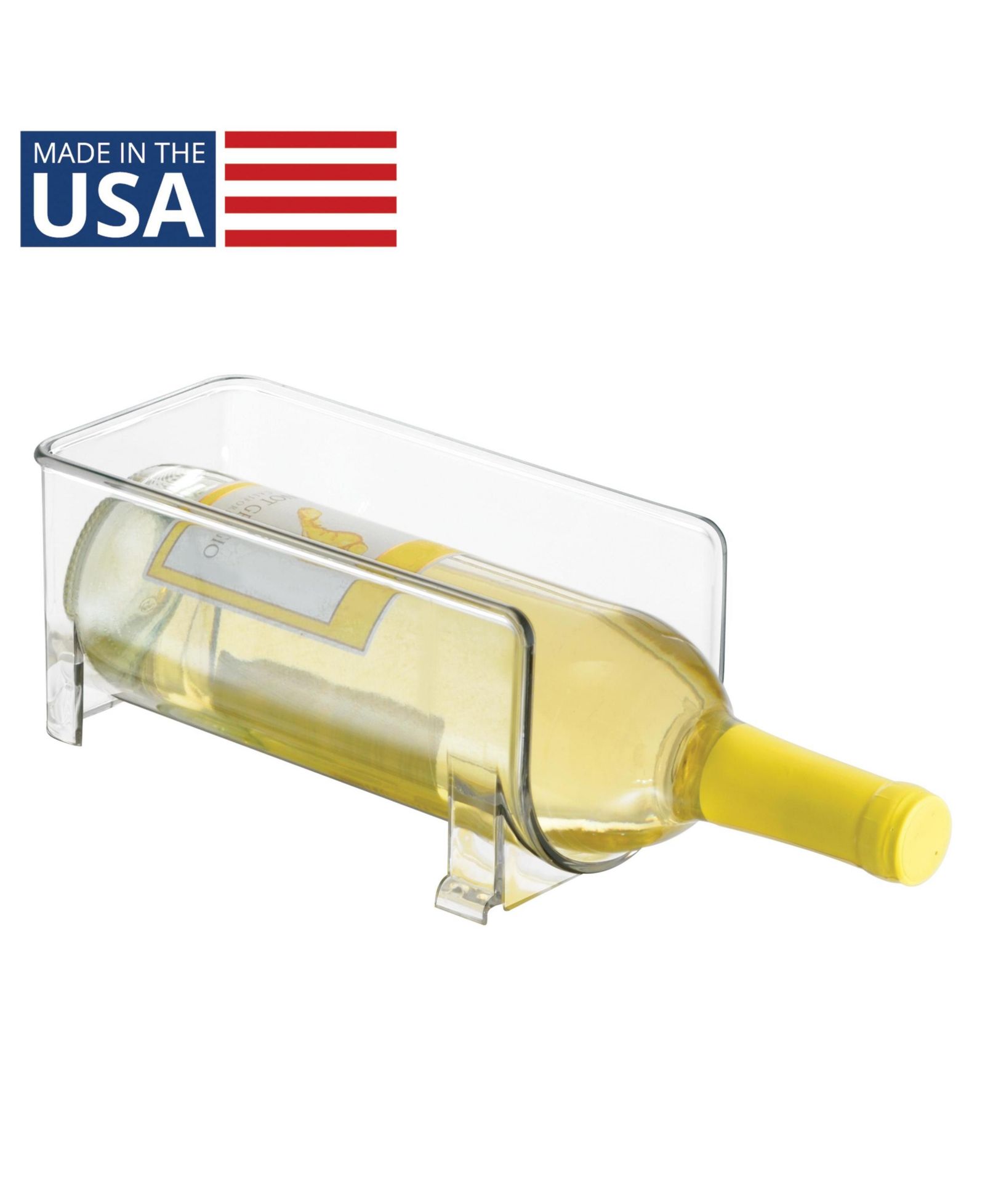 iDesign Set of 2 Stackable Holder for Water or Wine Bottles