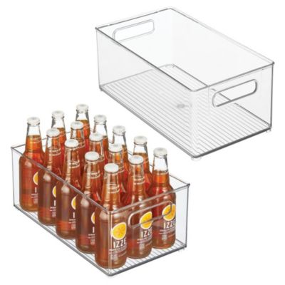 Контейнер для холодильника iDesign Plastic Stackable Set of 2