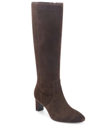 Dark Brown Suede