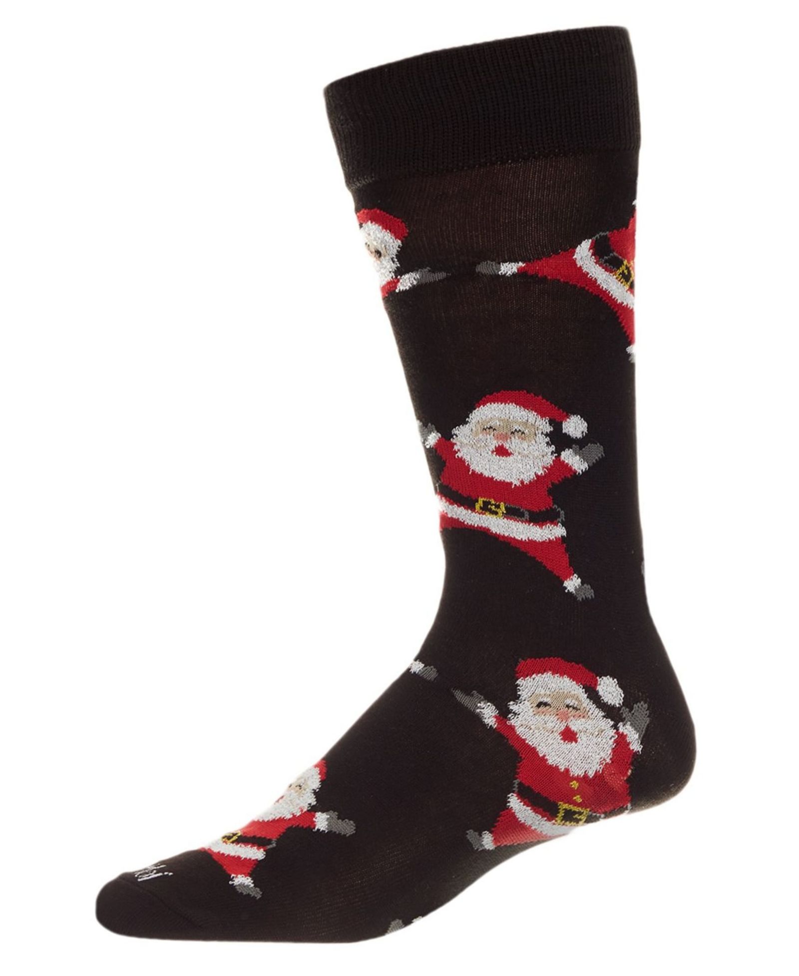 MeMoi Men's All Over Santa Crew Socks