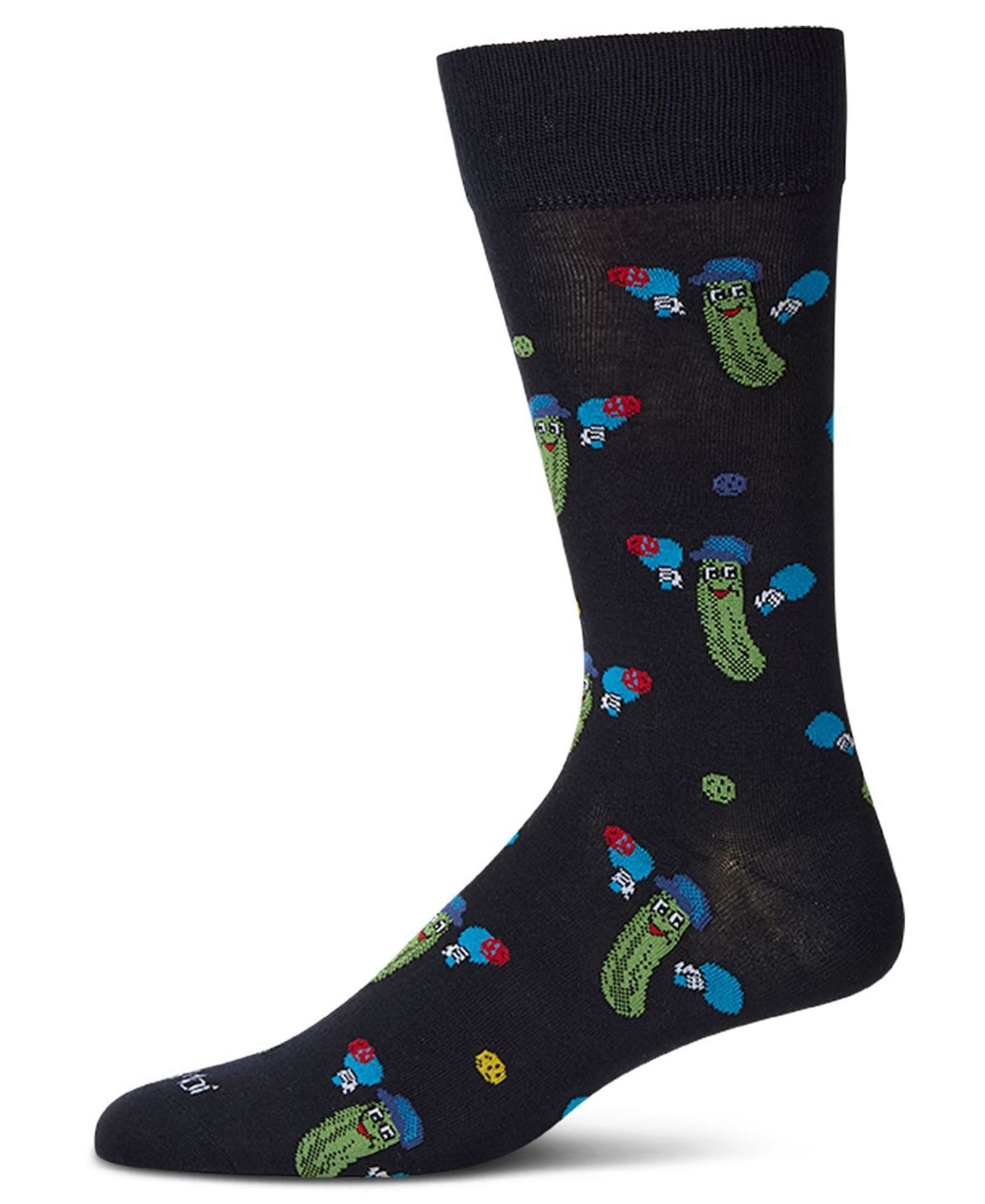 MeMoi Men's Pickle Ball Crew Socks