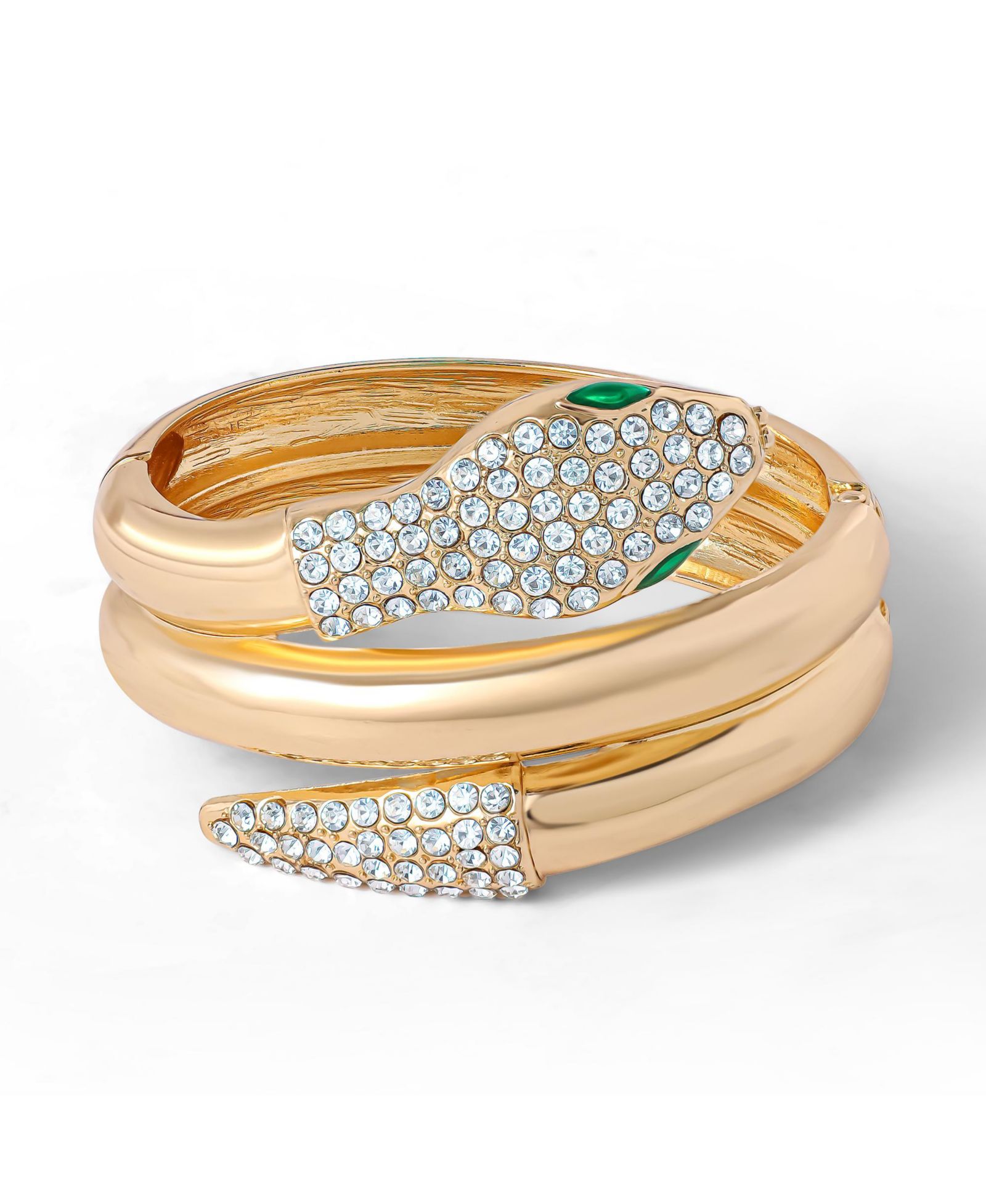 Браслет Jessica Simpson Snake Hinge с кристаллами