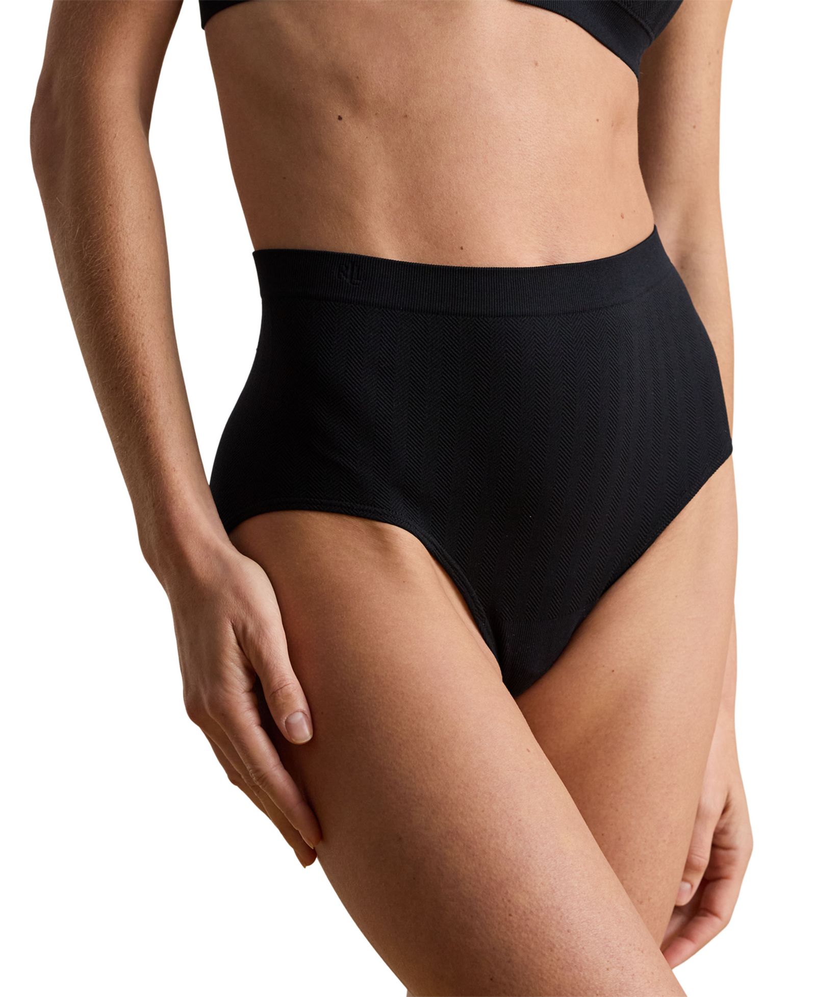 Lauren Ralph Lauren Women's High-Rise Brief Underwear 4L0285