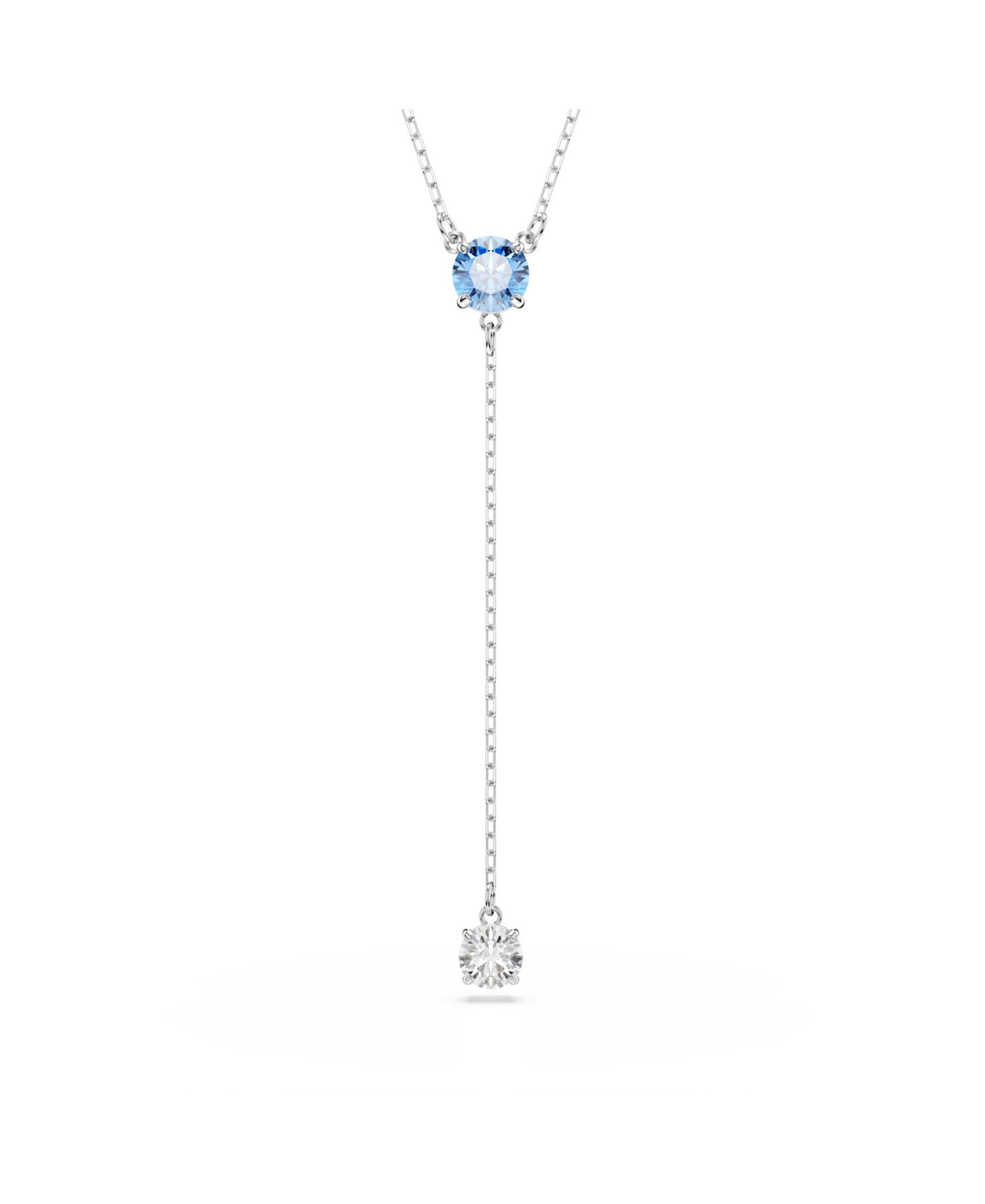 Swarovski ожерелье Stilla Attract, с родиевым покрытием, Y-образное