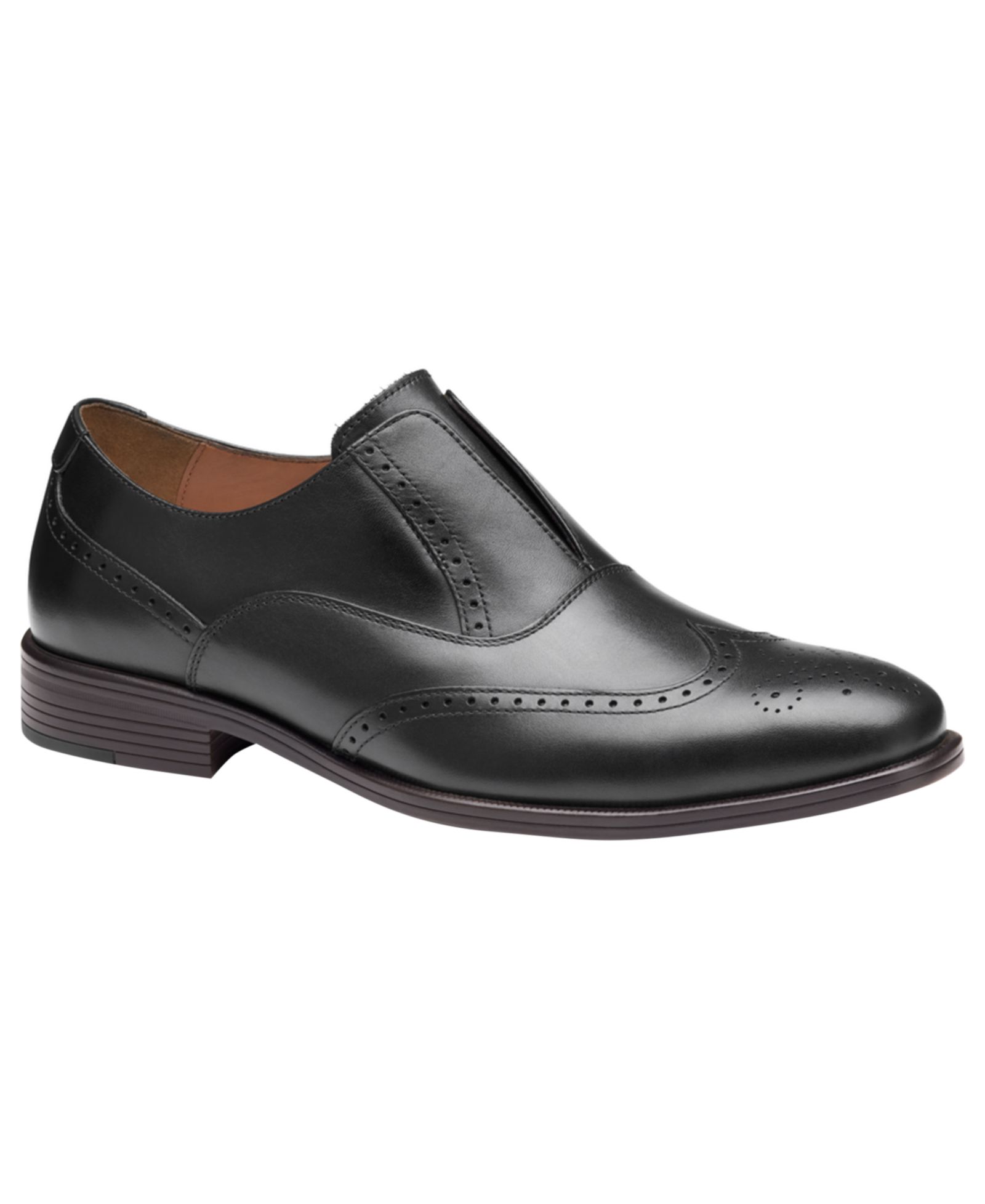 Johnston & Murphy Men's Reeve Wingtip Slip-On