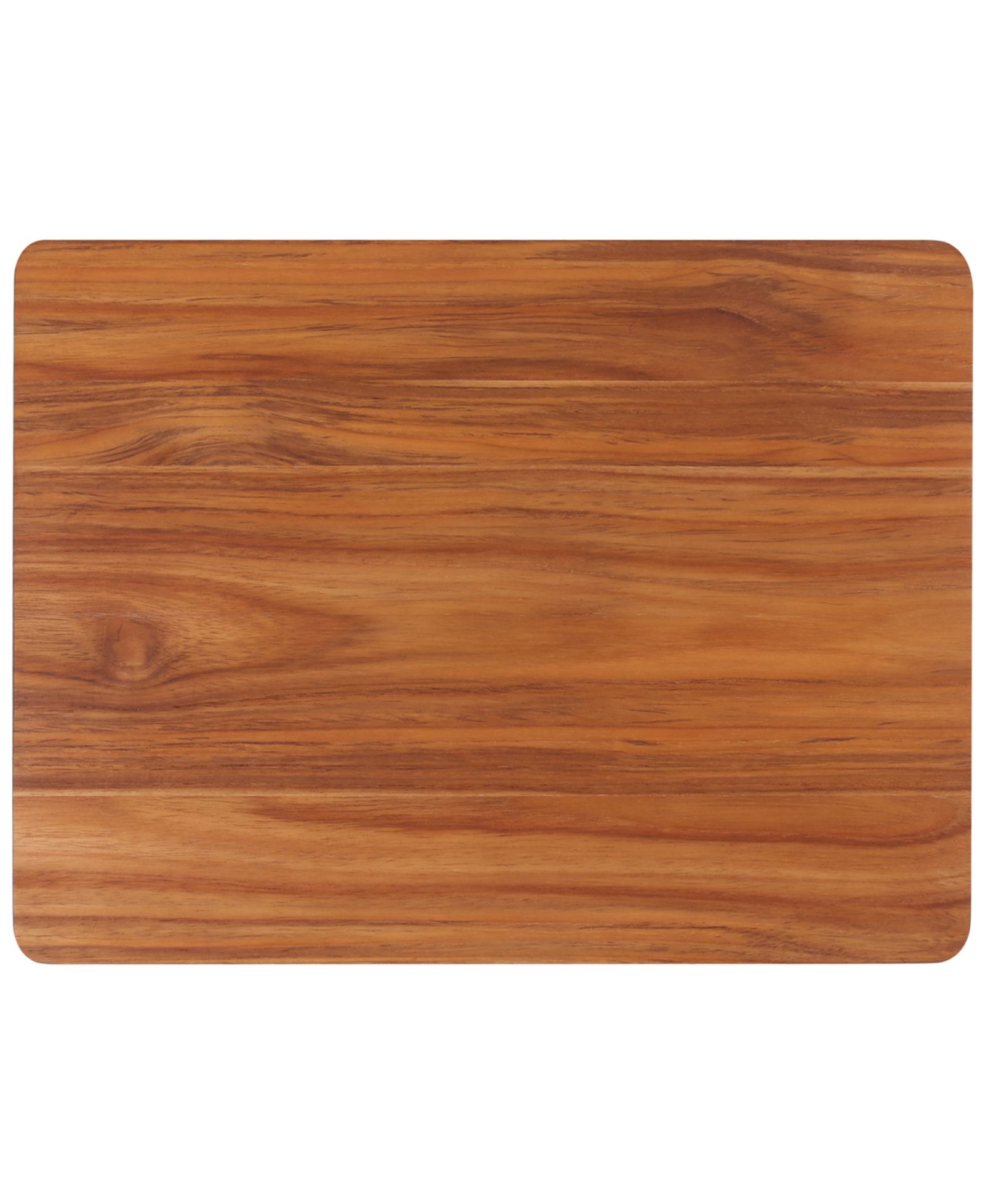 Разделочная доска Dexas Teak Butcher Block с нескользящими ножками, 12" x 16"