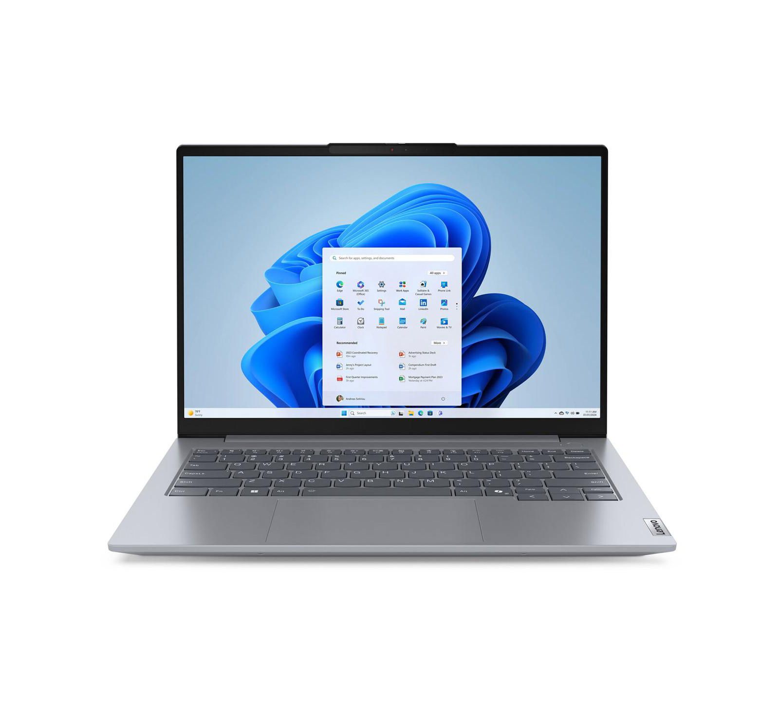 Ноутбук Lenovo ThinkBook 14 G7 ARP 14" WUXGA, AMD Ryzen 5 7535HS 3.3 ГГц, 16 ГБ ОЗУ, 512 ГБ SSD, Windows 11 Pro