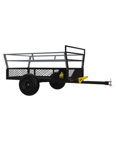 Gorilla Carts прицеп для ATV из стали 1400lb с навесным бортом