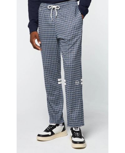 Мужские спортивные брюки Sergio Tacchini Dallas в клетку гусиная лапка