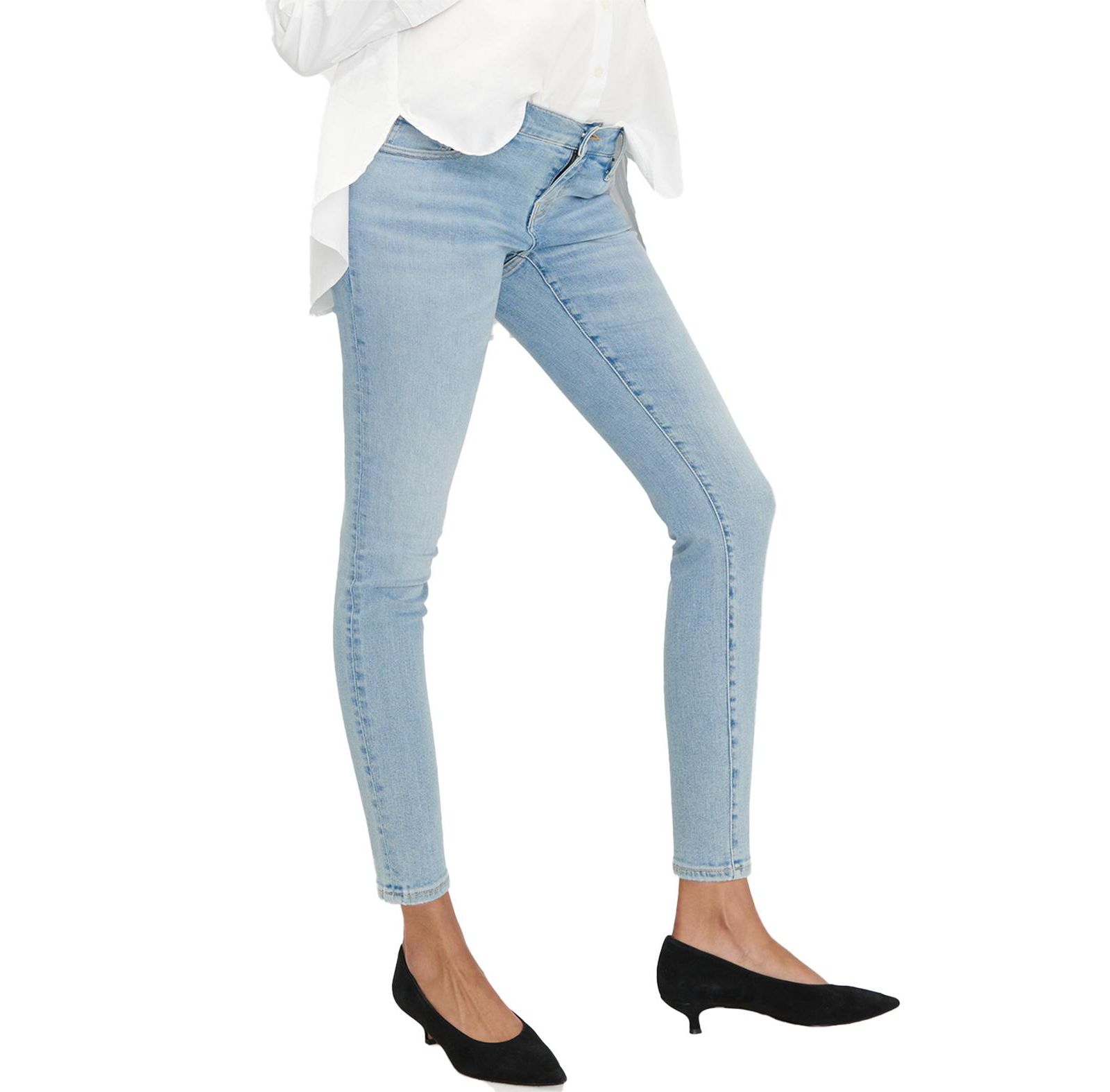 HATCH Collection The Under the Bump Slim Maternity Jean