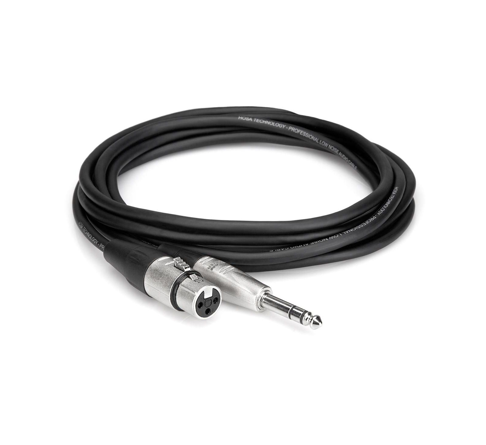 Аудиокабель Hosa Technology 1/4" TRS на XLR3M