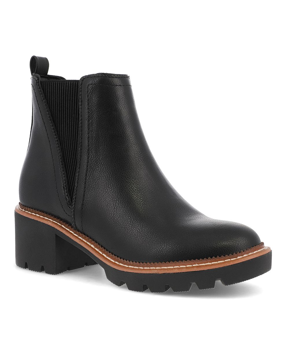 MIA Women's Paula Chelsea Stacked Heel Booties