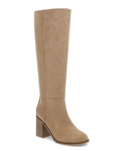 MIA Women's Sabrena Stacked Heel Side Zip Tall Boots