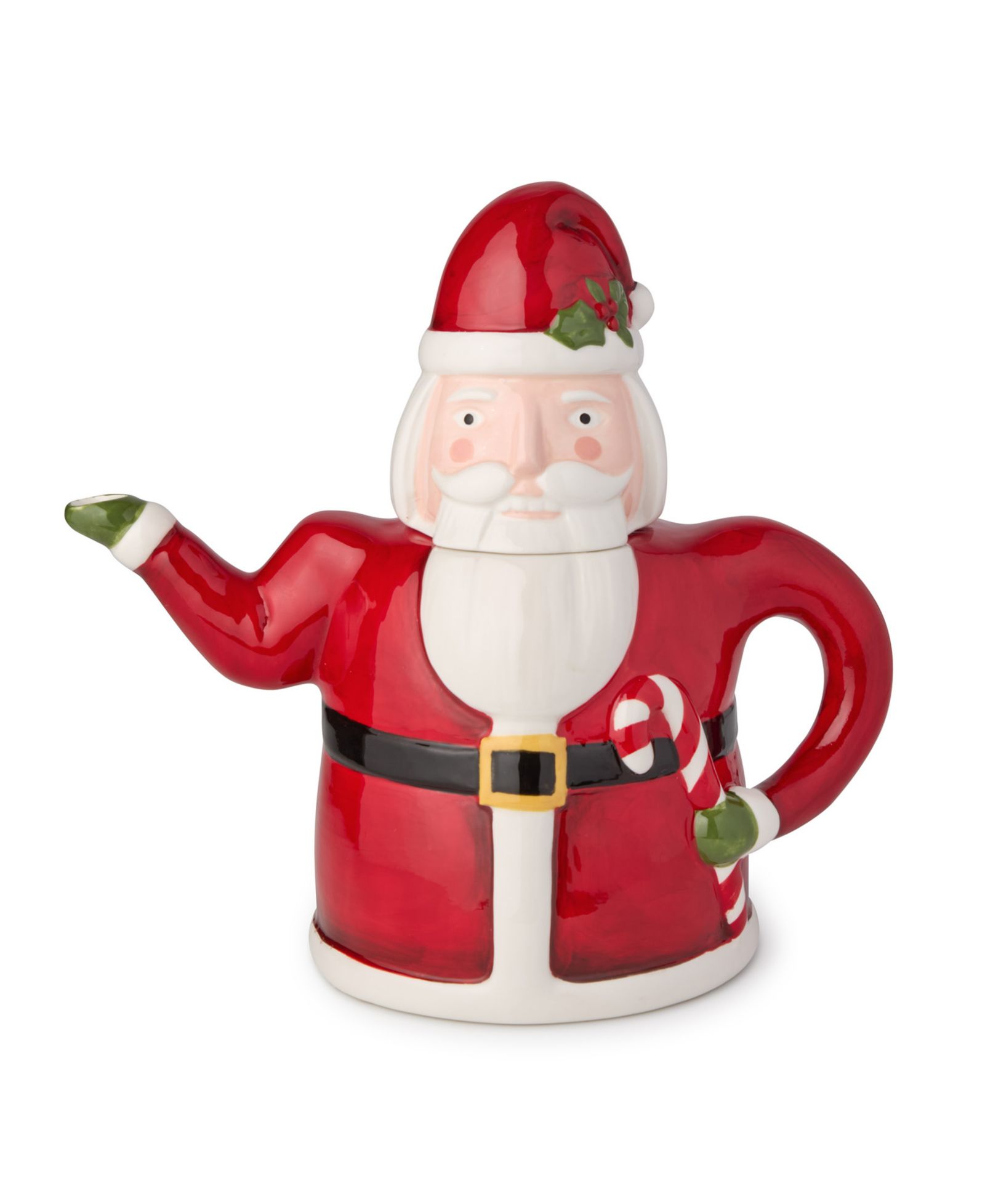 Certified International Чайник Nutcracker Parade 3-D Santa