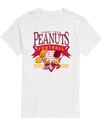 AIRWAVES Мужская футболка Peanuts Football с коротким рукавом