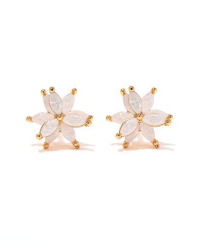 Серьги-гвоздики Girls Crew Crystal Fairest Floral