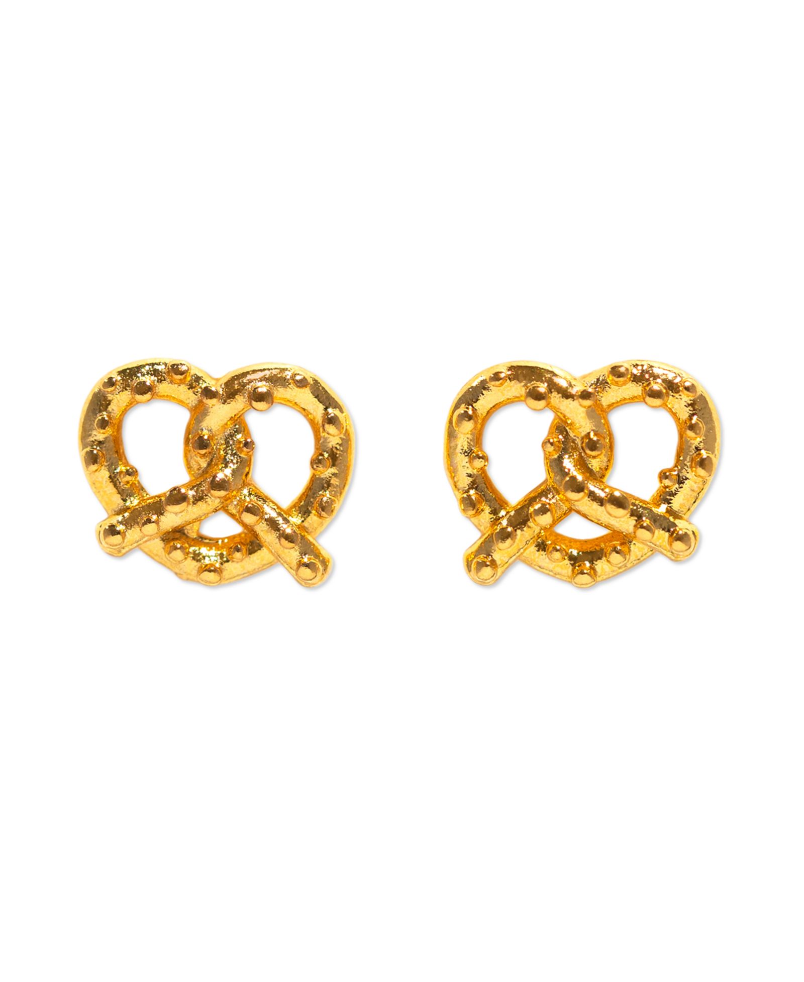 Girls Crew Knot Your Average Pretzel Studs