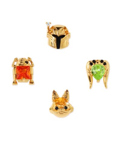 Girls Crew серьги-гвоздики Star Wars Ahsoka Rebel Crew Crystal Multi-Color