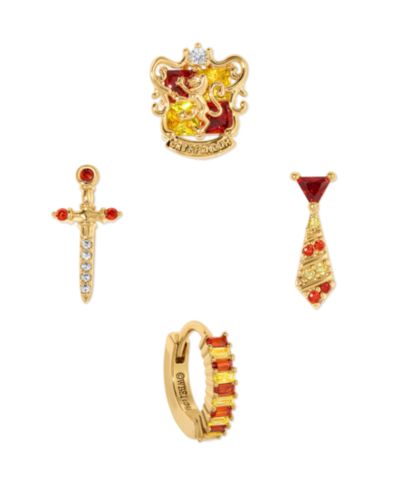 Набор сережек Girls Crew Harry Potter Gryffindor House Crystal Earring Set
