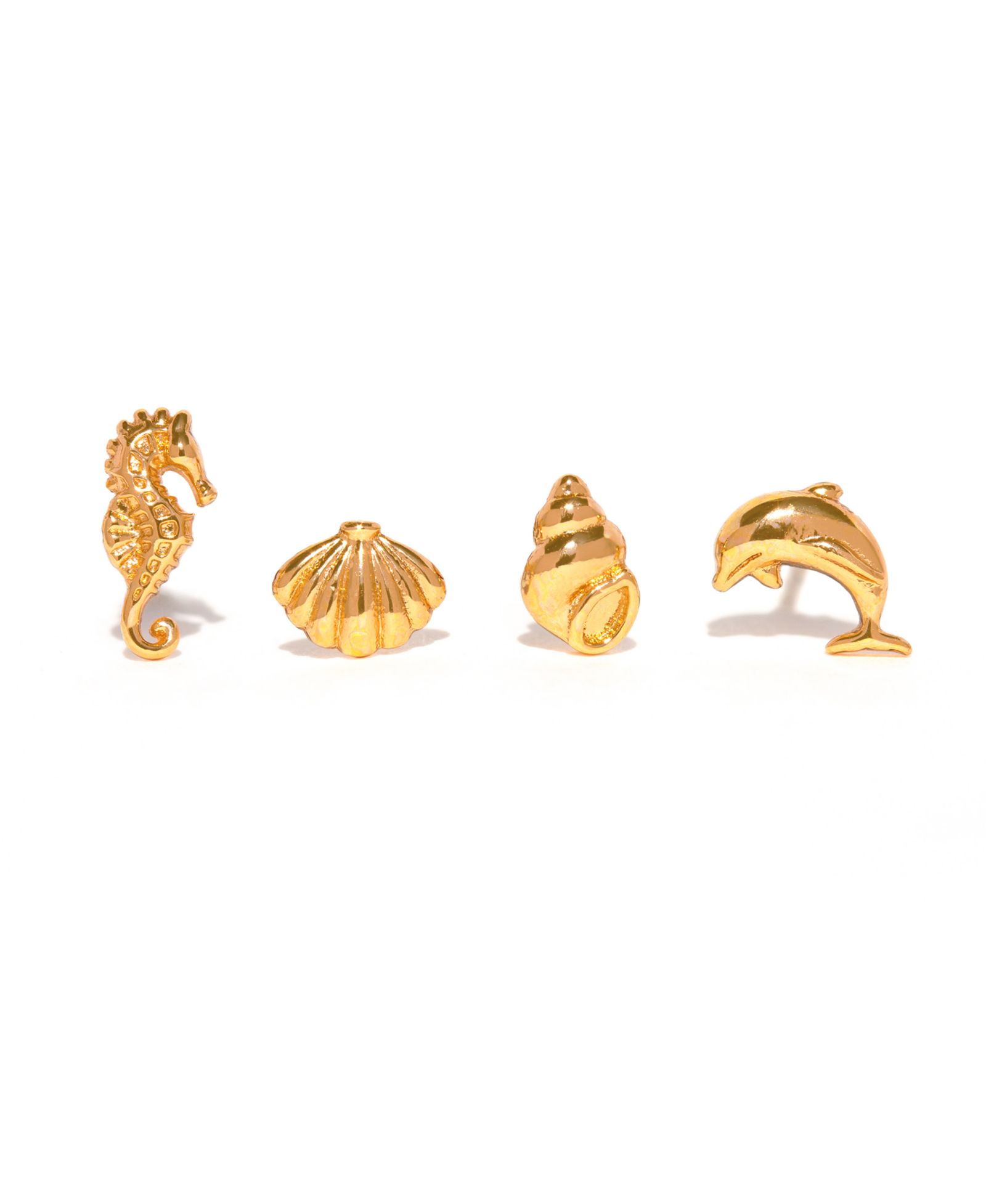 Серьги-гвоздики Girls Crew Coastal Creatures Stud Set