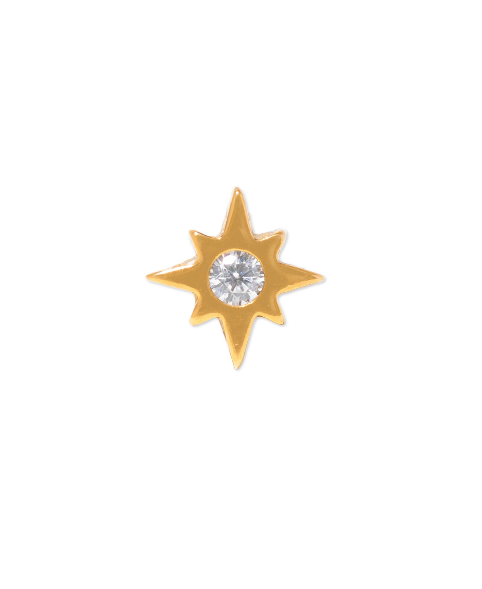Серьга Girls Crew Crew Crystal Star Bright Flat Back