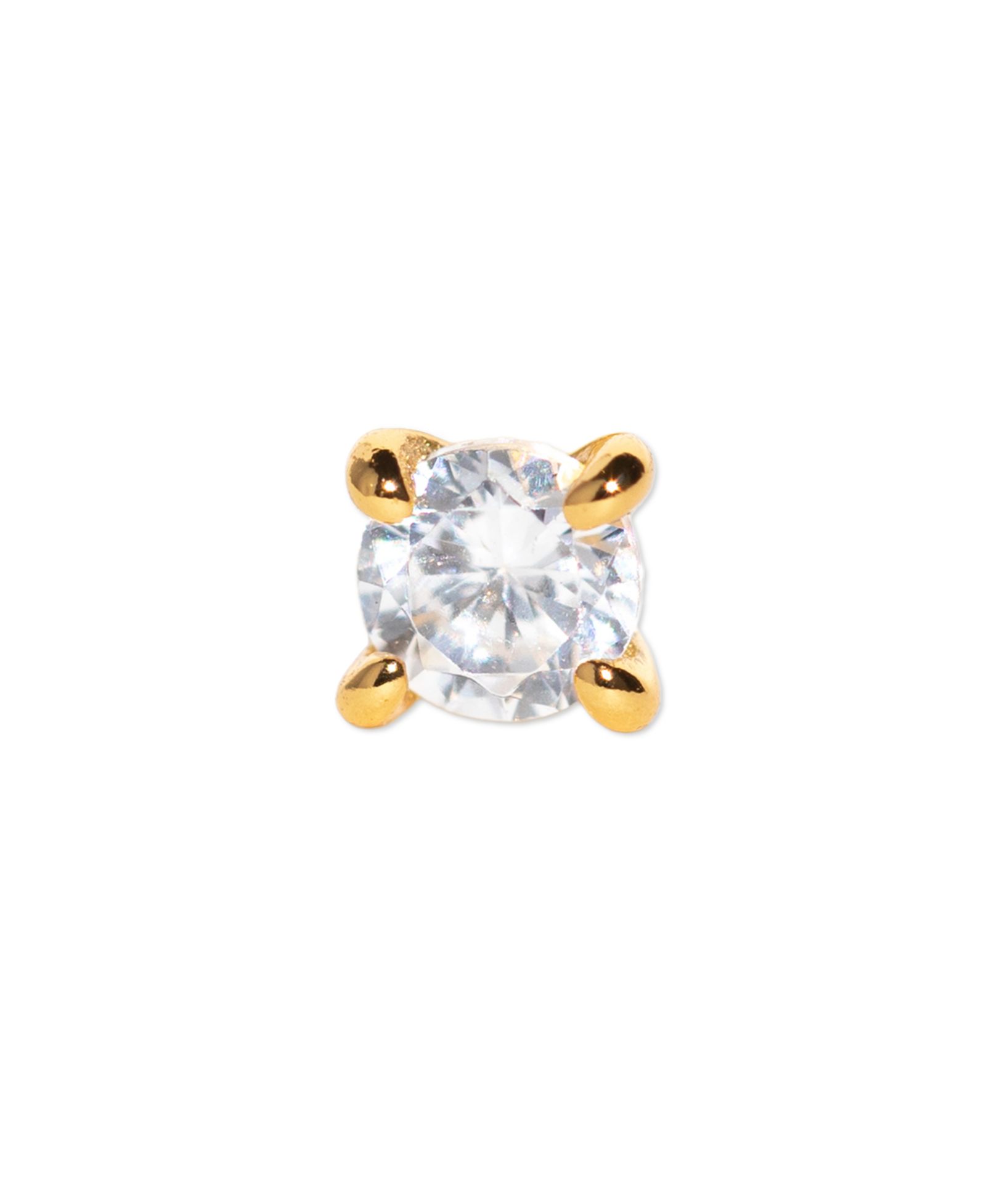 Серьга Girls Crew Crystal Dainty Brilliance Flat Back