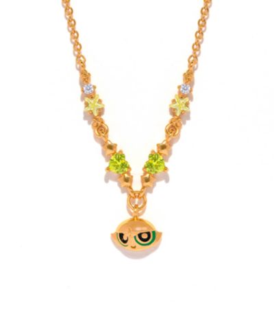 Girls Crew ожерелье Buttercup из коллекции The Powerpuff Girls с кристаллами