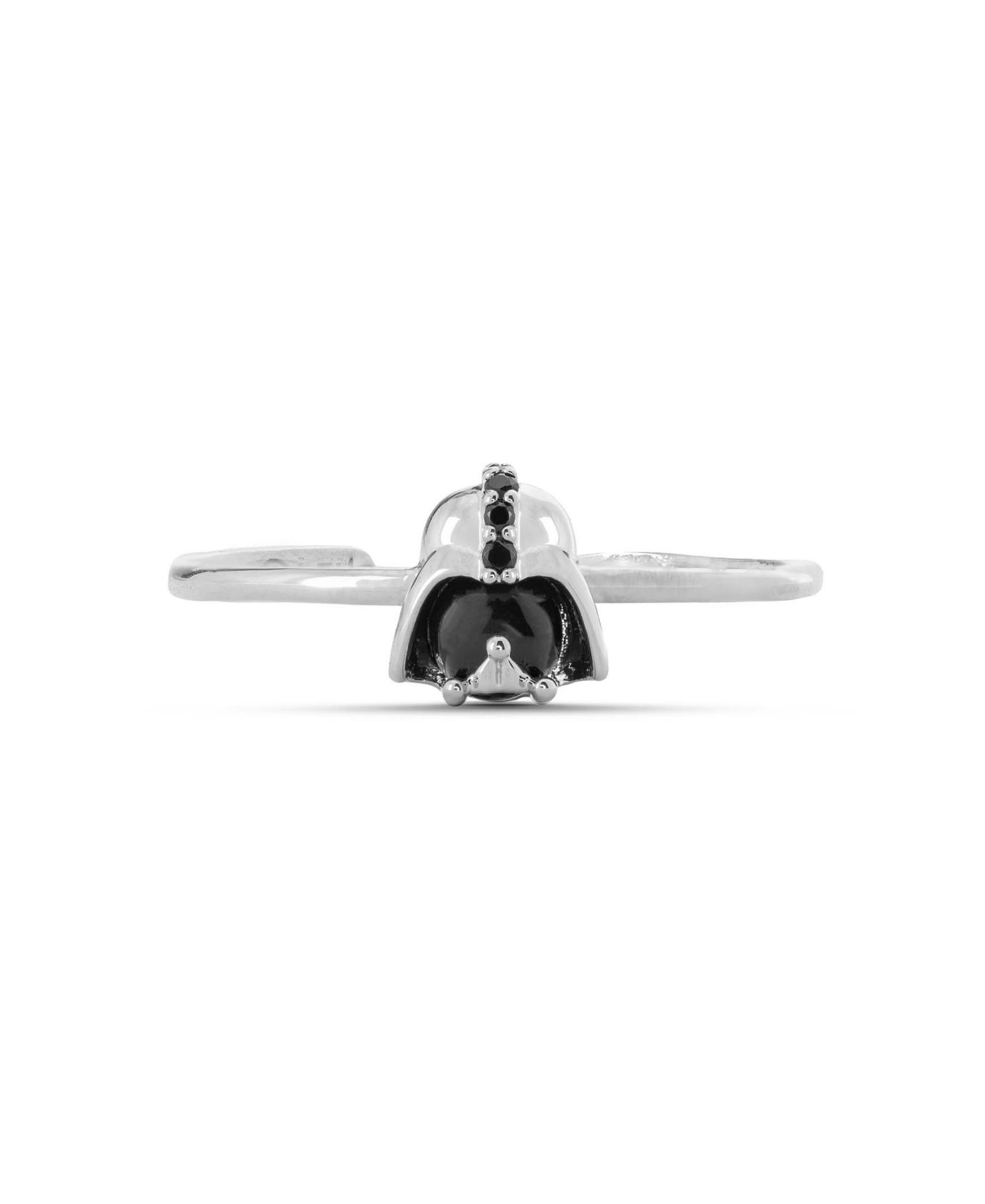 Girls Crew Crystal Star Wars Darth Vader Adjustable Ring