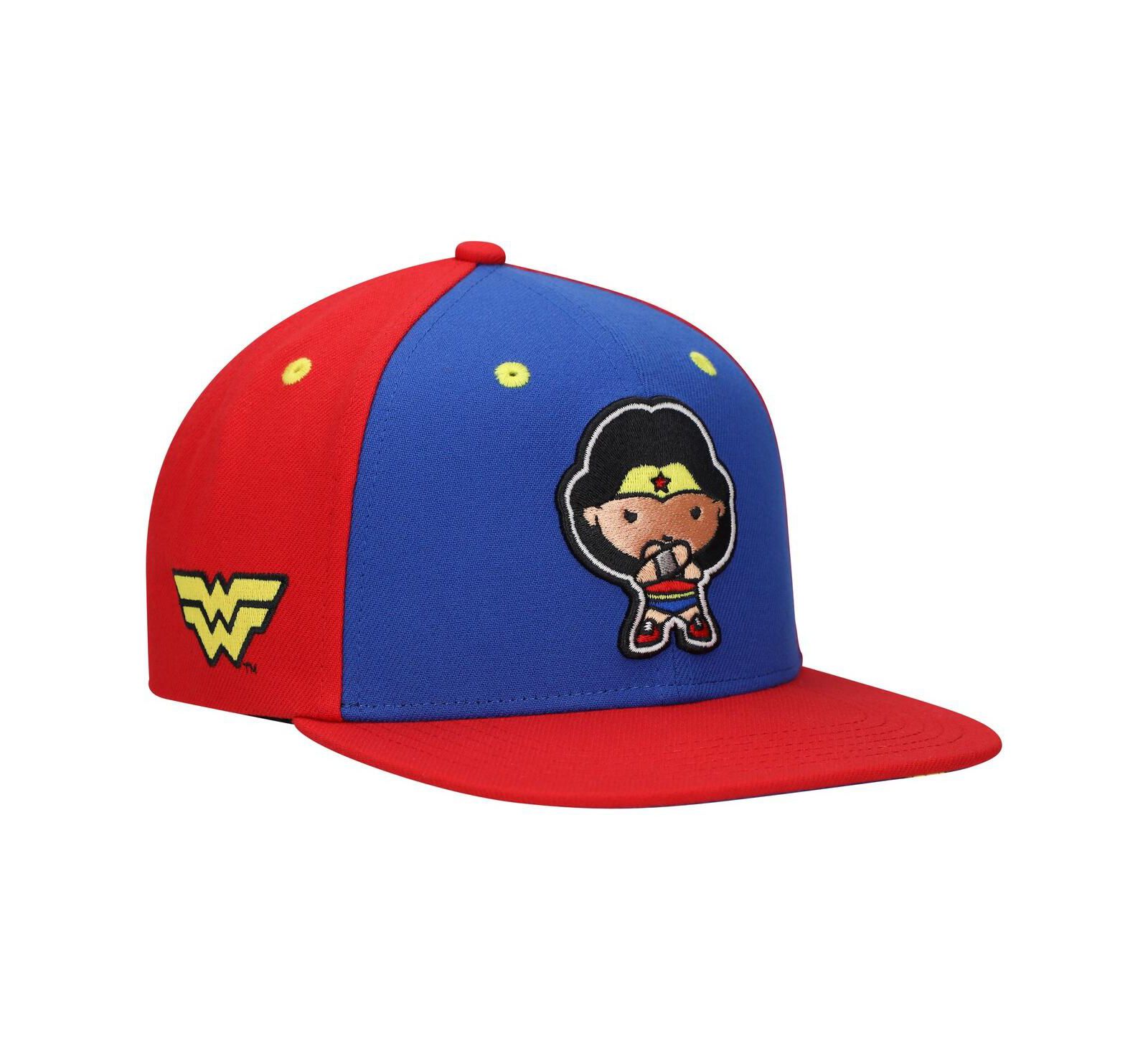 Кепка Lids Snapback, Wonder Woman Chibi, светящаяся в темноте, для мальчиков и девочек